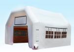 White Inflatable Blow Up Event Shelter , Outdoor Games Large Inflatable Tent