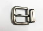 Brushed Gun Metal Nickel Free Replacement Belt Buckle , 1.2 Inch (30 mm) Clamp