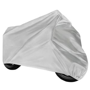 Quality Weatherproof Polyester Outdoor Motorcycle Cover With Full Bottom Elastic Hem wholesale