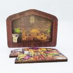 Customized Logo Wood Nativity Diy Children'S Puzzles Gifts
