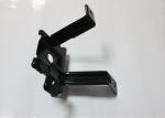metal stamping parts, black coated steel stamping support bracket