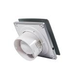 Durable Wall Mounted Electric Extractor Fan for Greenhouse Ventilation in White