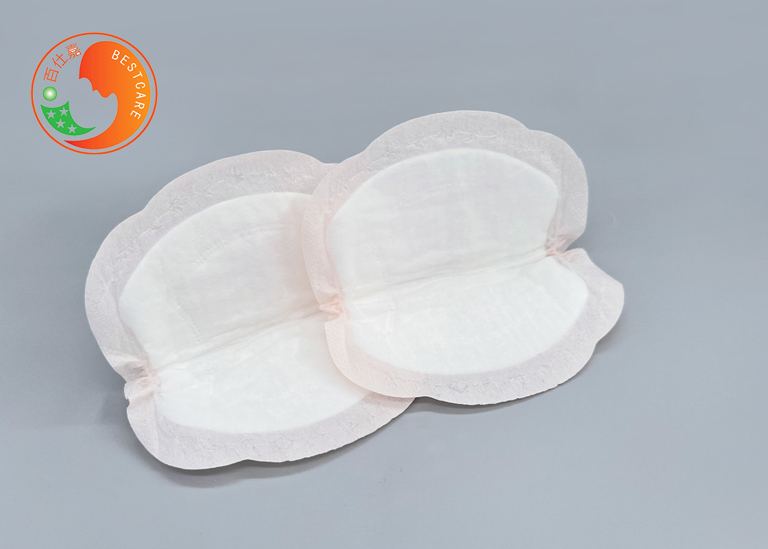 Disposable Milk Collecting Nursing Pads Beige Color Fast Absorbing Highly Dryness