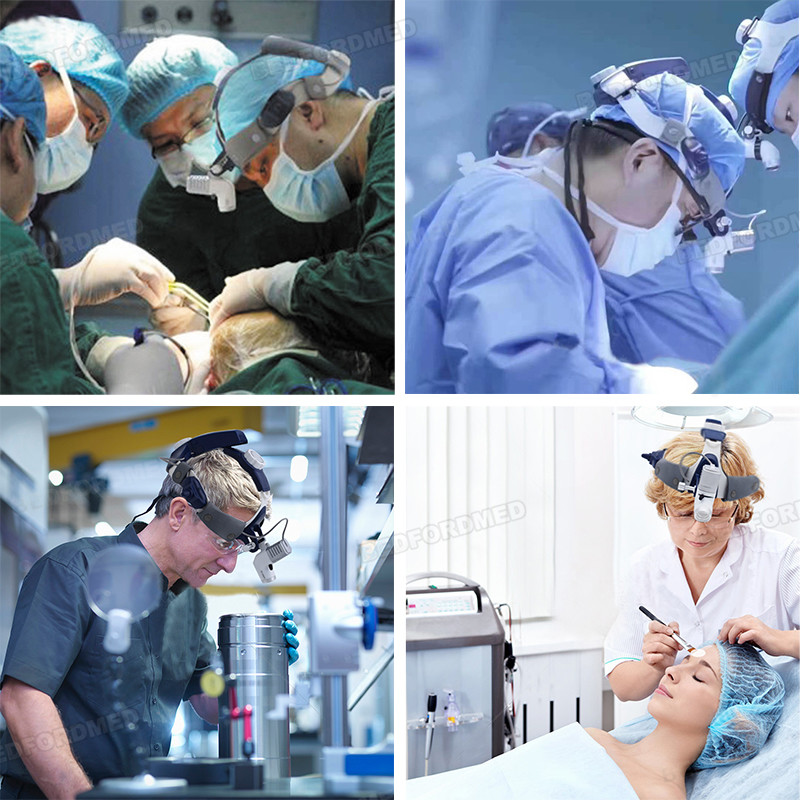 Surgery Medical Equipment Hospital Operation Room Delicated High-performance Surgical Integrative Headlight ME-205AY-2