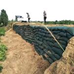 PP PET Geobag 810mm*410mm for Slope Protection and Greening in Construction