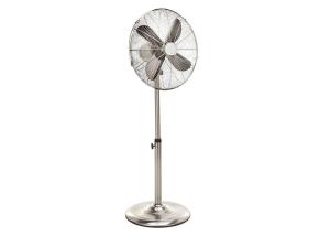 Quality Adjustable Vintage Electric Pedestal Floor Fan 16 Inch 3 Speed Oscillating 120V wholesale