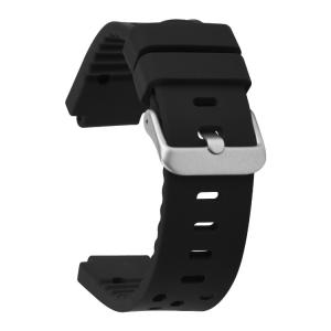 Quality 16mm Mens Rubber Watch Bands Pantone Colors For Sports wholesale