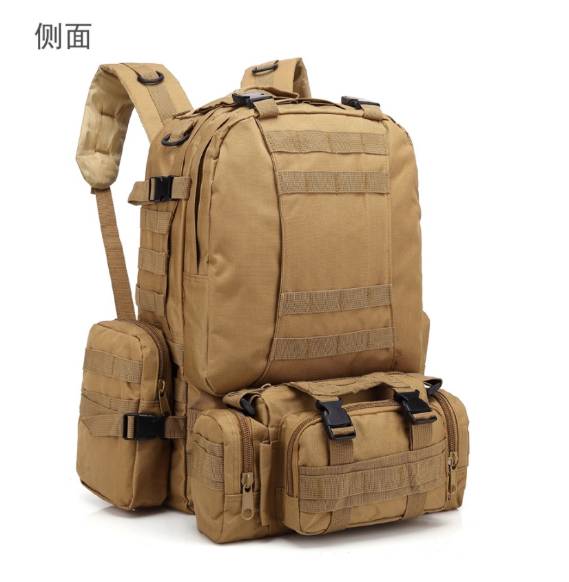 Waterproof and Damp-proof 55L 600D Oxford Fabric Backpack for Sports Activities