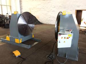 Quality Head / Tail Stock Pipe Welding Positioners , Welding Turn Table wholesale