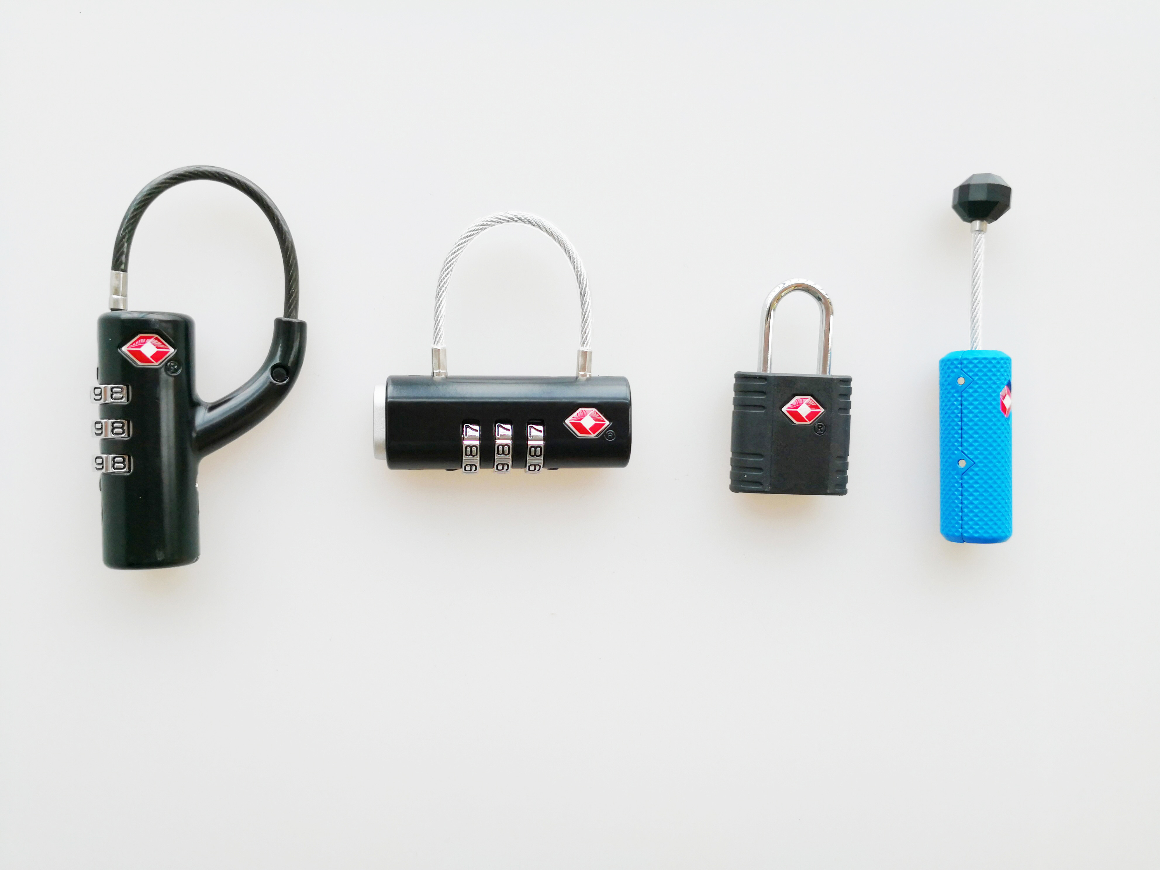 TSA 13226 Travel Bag Combination Lock Zinc Alloy Material 40.5g For Luggage