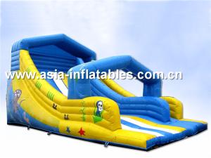 Quality Inflatable Water Slide For Swimming Pool Games In Summer wholesale
