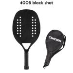 Beach Tennis Padel Racket Carbon Fiber Paddle Racket Soft EVA Face Outdoor Ball