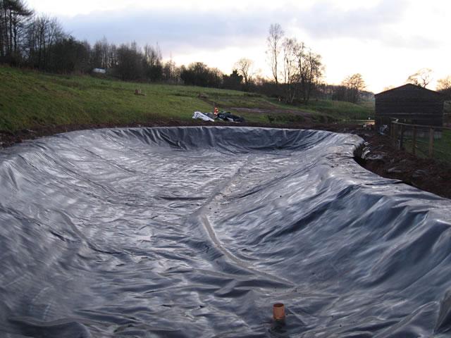 Minimalist HDPE Geomembrane for Farm Pond Liner 1mm 1.5mm 2mm Thickness Length 50-200m