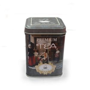Quality Small Square Tea Tin Company wholesale