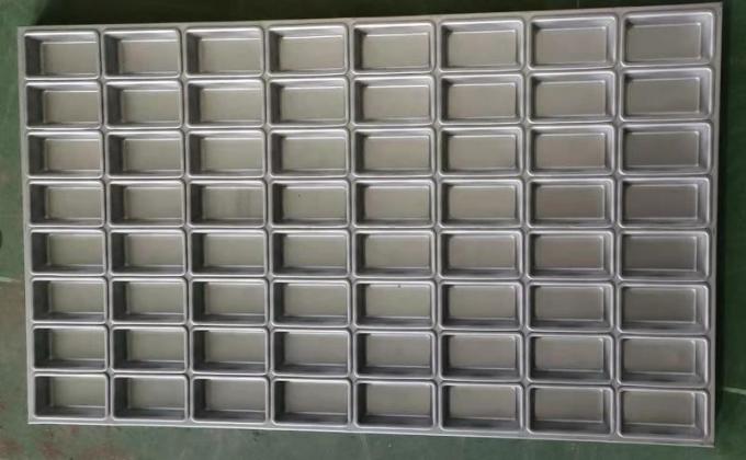 RK Bakeware China 64 Cavities Nonstick Jelly Bar Tray Snack Bar Tray 1