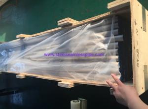 China Plain End SS Seamless Tube GOST 9941-91 DIN 17456 DIN 17458 EN10216-5 ASME SA213 on sale