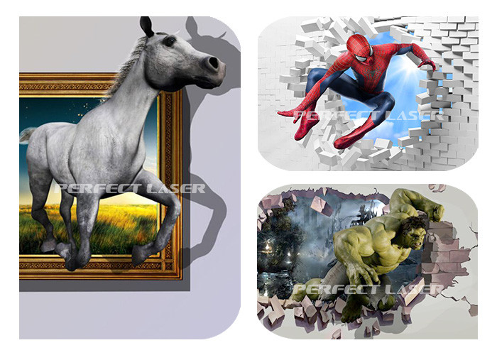 Foldable UV Vertical Wall Printer 3D Drawing Wall Printing Machine Factory