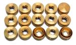 OEM Brass Machining Parts IGES STEP Drawing CNC Lathe Turning Parts