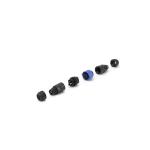 Self Locking Waterproof Male Female Connector PA66 3 Pin Industrial