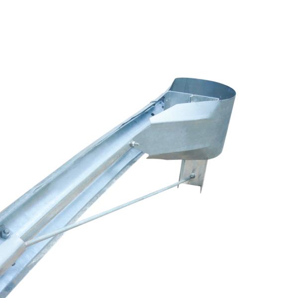 Cheap Highway Guardrail Steel Buffer End Galvanized Powder Coated Certified by ISO9001 2000 for sale