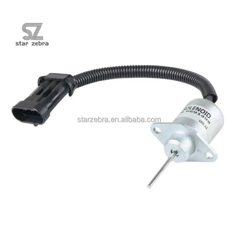 V3600 Fuel Stop Shutdown Solenoid For Kubota Diesel Engine 1G92560010 Suitable for Building Material Shops