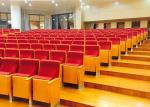 Fire Retardant Movie Theater Seats Fabric With Aluminium Alloy Feet