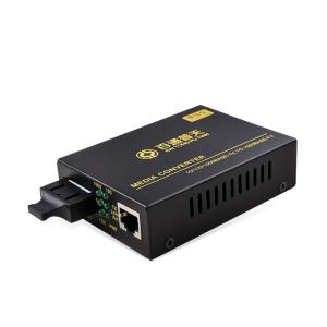 Quality 10 100 1000Mbps Fiber WDM Giga Ethernet Media Converter wholesale