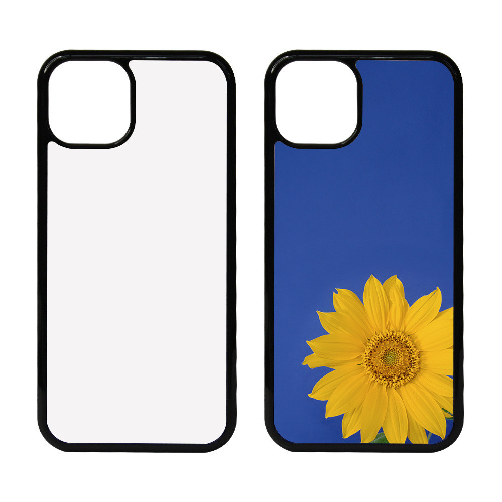 Sublimation Blank PC Mobile Phone Back Case For IPhone 13 14 15 16