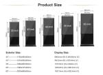 Touch Screen Wifi 4G Outdoor Digital Advertising Screens