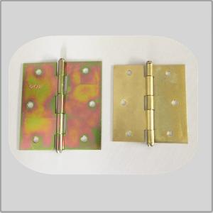 Quality Square Size Heavy Duty Metal Door Hinges Light Weight Satin Nickel Plated wholesale