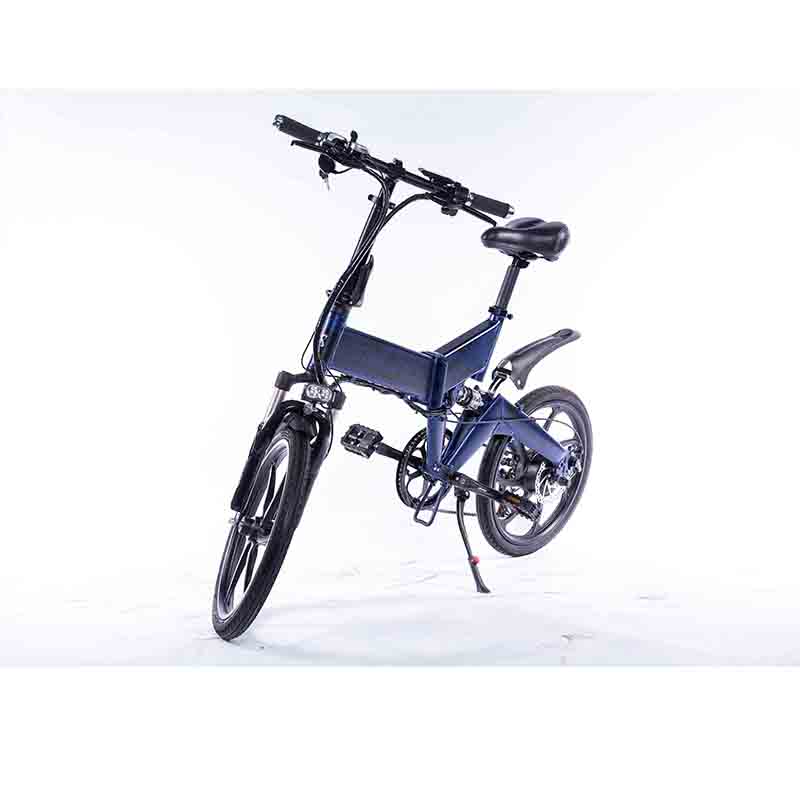 20 Inch Foldable Electric Bicycle , 350w Lightweight Aluminium Electric Bike