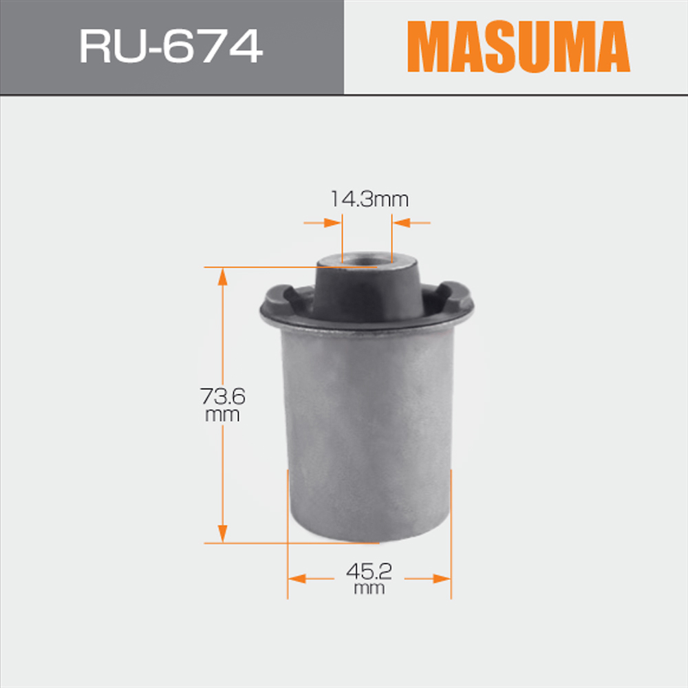 Suspension Bushing 1ZZFE 55501-EB31A 55502-EB31A for NISSAN PATHFINDER R51M 2500cc