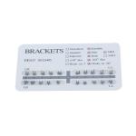 0.022/0.018 Slot Orthodontic Bracket Box Paper Pack