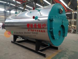Quality Diesel Oil Gas Fired Steam Boiler 1.0-2.5 Mpa Three Pass Fire Tube Wet Back wholesale