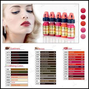 Quality Tattoo Semi Permanent Makeup Pigments Ink Lushcolor Cosmetic Cream Eyebrow wholesale