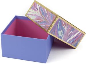 Quality 3D Design Weddings Embossed Recycled Paper Gift Boxes wholesale