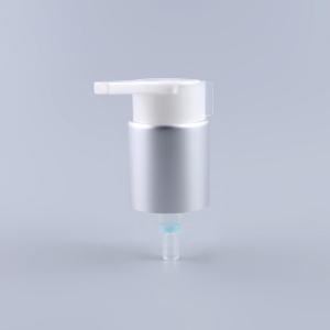 Quality Sliver aluminum Lotion dispenser pump head Factory empty lotion pump bottles wholesale