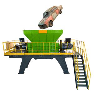 Quality Car Bumper Scrap Iron Shredder Metal Plastic Car Engine Shredder wholesale