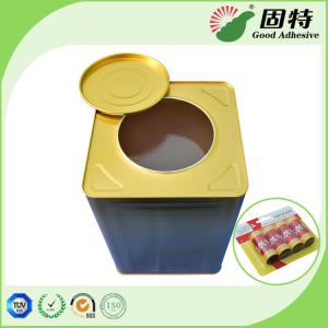 Quality Semi Transparent Hot Melt Glue Rubber Like Solid , Yellow Solid Fly Glue Paper wholesale