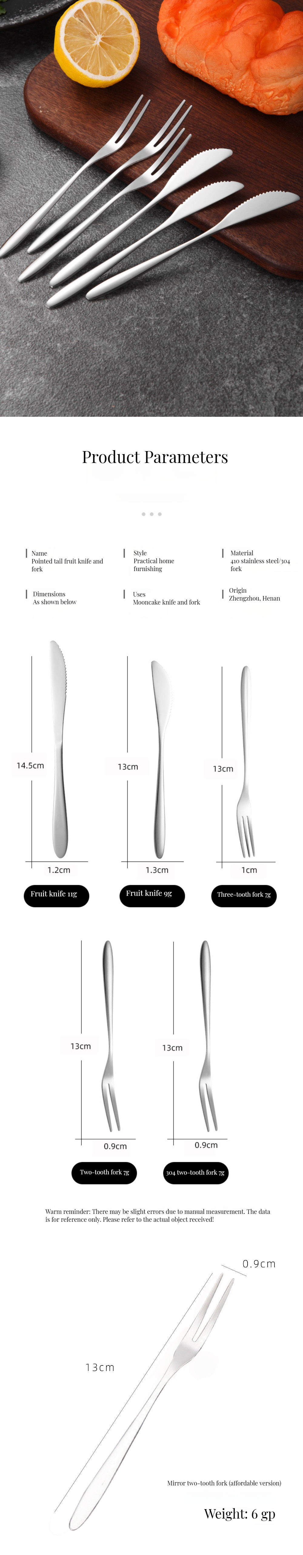 Customized Logo Acceptable Vintage Silver Stainless Steel Cutlery Set for Travel Camping