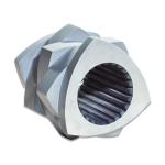 70 Twin Screw Extruder Parts Screw Element WR5 Premium Material