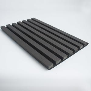 Quality Fashion 12mm MDF Wooden Wall Slat Panels Sound Proof wholesale