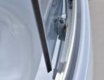 Grey Glass Wet Room Shower Enclosure 39''x39''x85''