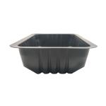 PP Microwave Safe 20*14*5.5cm Disposable Vegetable Trays