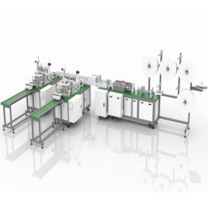 Quality Reliable Pollution Mask Making Machine , Disposable Face Mask Manufacturing Machine wholesale