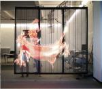Transparent 5500cd/m2 1R1G1B P3.91 LED Advertising Display