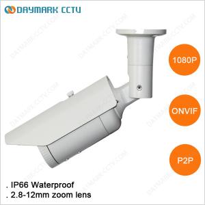 Quality Full HD 1080p 2.8-12mm lens Network Bullet Camera wholesale