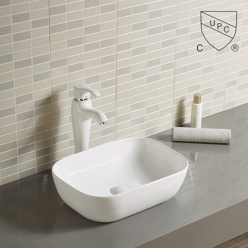 Durability Counter Top Bathroom Sink Highly Resistant Fading Vanity Wash Basin