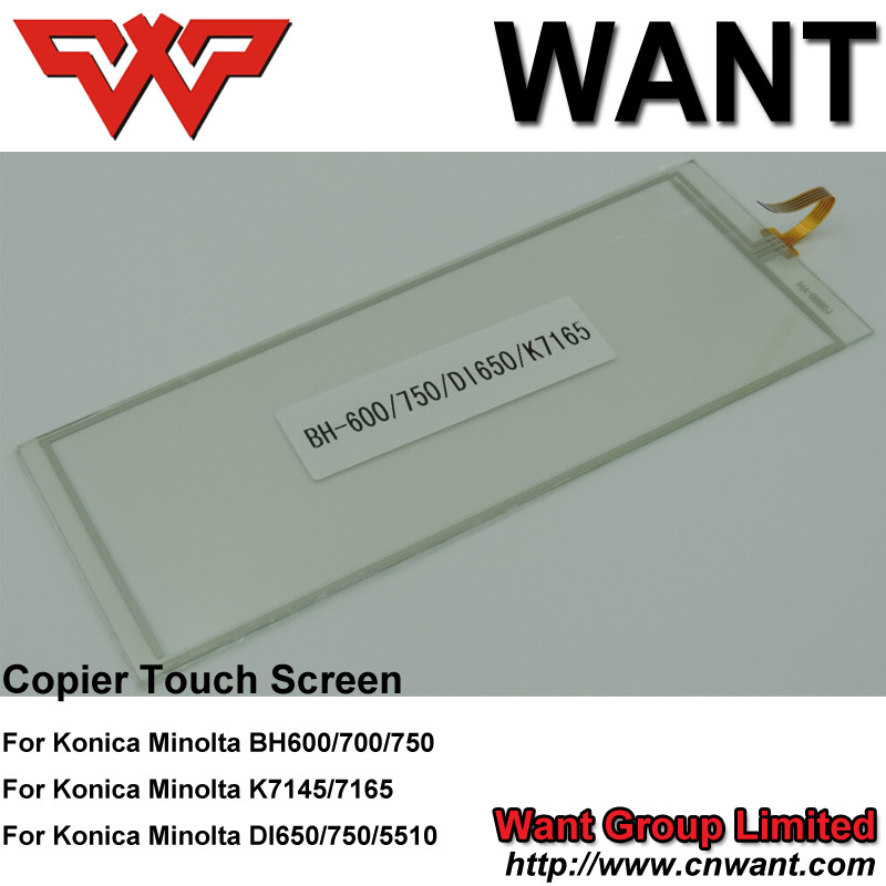 BH600 BH700 BH750 Copier touch panel copier touch screen For Konica Minolta Bizhub Copier Parts Factory