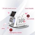 NO Q-Switch 755nm 808 nm Diode Laser Hair Removal Machine with Optional Spot